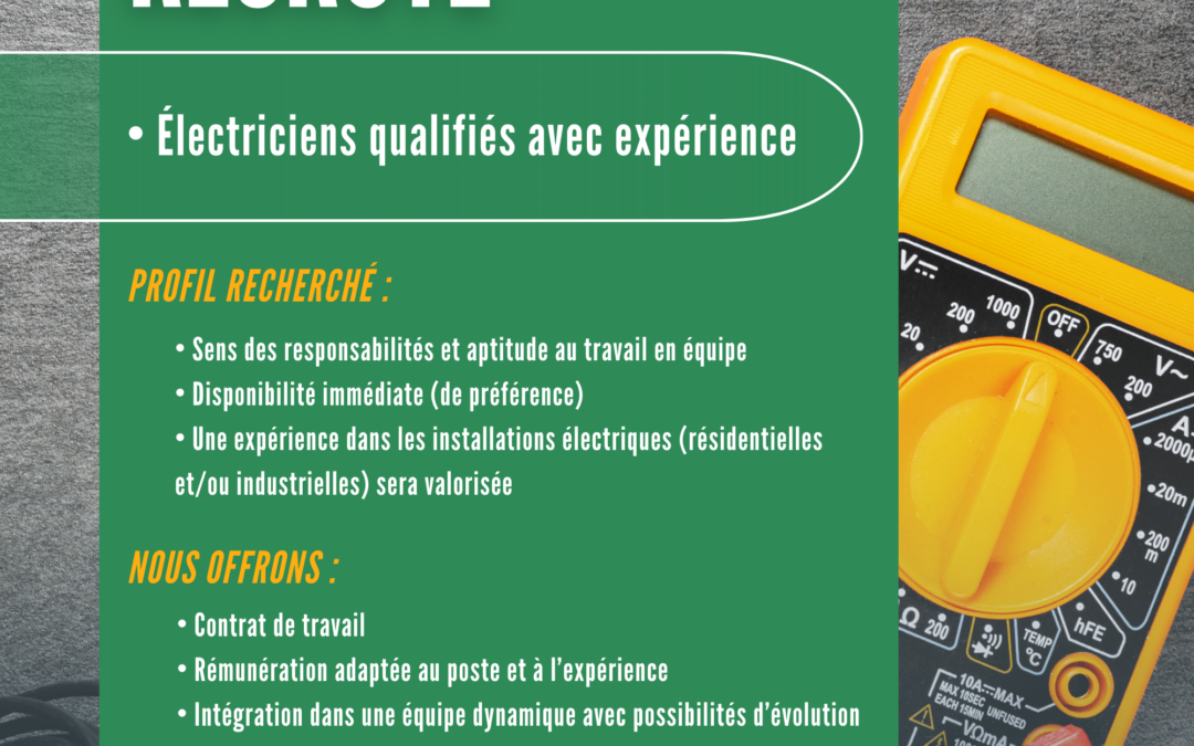LuxOhm recrute !